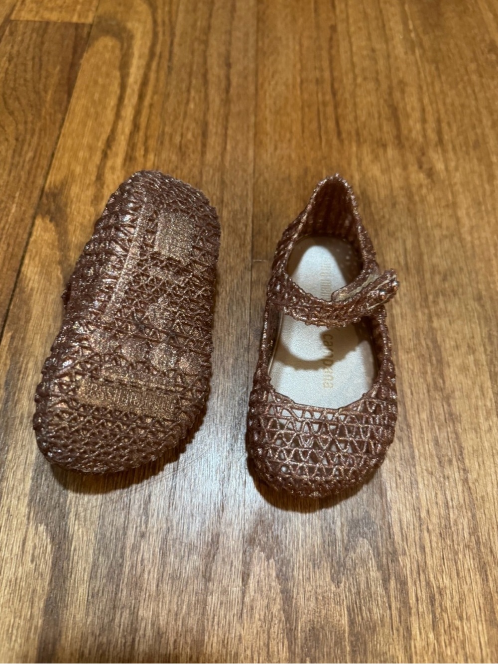 Mini Melissa toddler shoes Woven Mary Jane Kids Shoes- good condition normal Wea